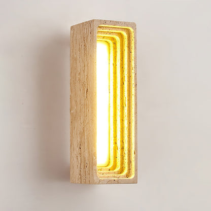 Canyon Travertine Wall Sconce