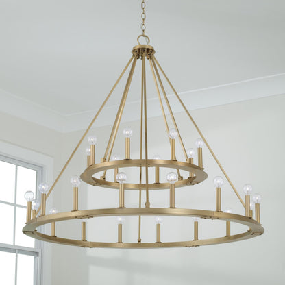 Capital Lighting Fixture Company Pearson 48 Inch 24 Light Chandelier Cp72203