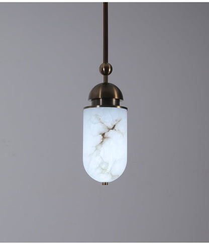 Capsule Alabaster Pendant Lamp