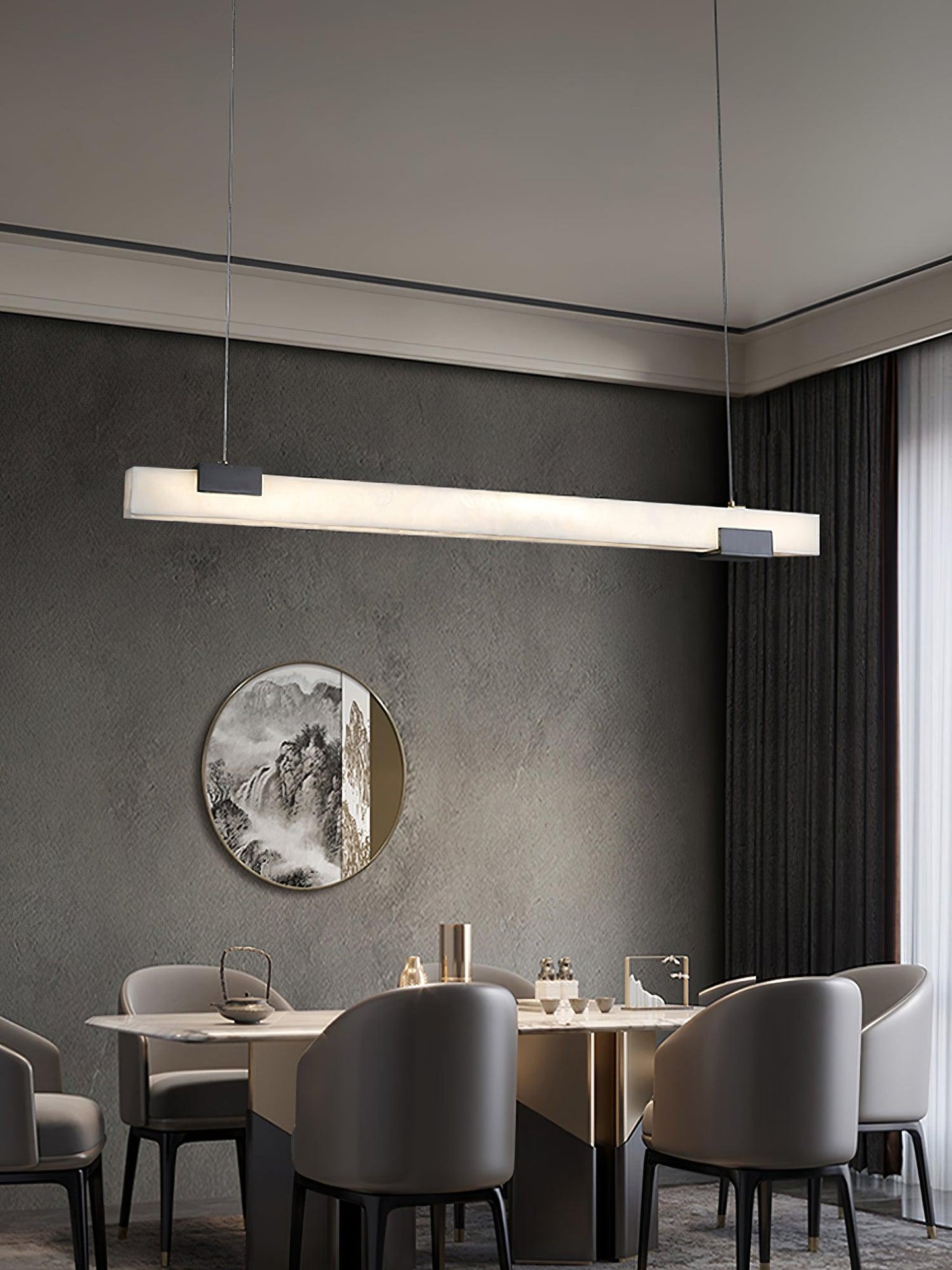 Cary Alabaster Pendant Light