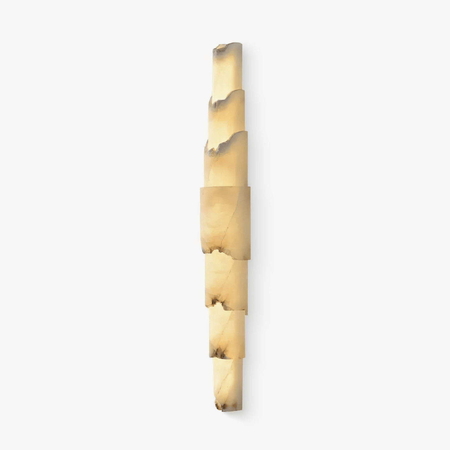 Cascading Alabaster Wall Sconce