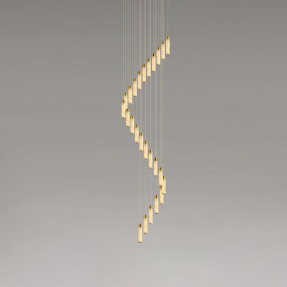 Celestial Alabaster Cascade Chandelier