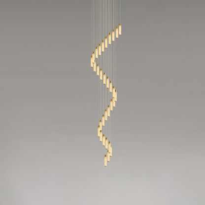 Celestial Alabaster Cascade Chandelier