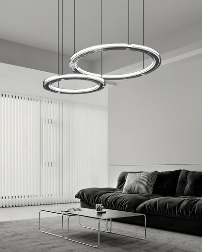 Celestial Rings Chandelier