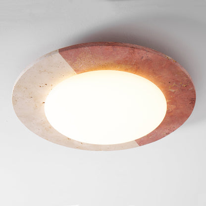 Celestial Travertine Ceiling Lamp