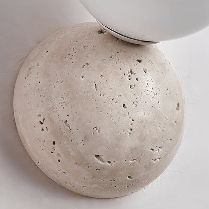 Celestial Travertine Wall Sconce