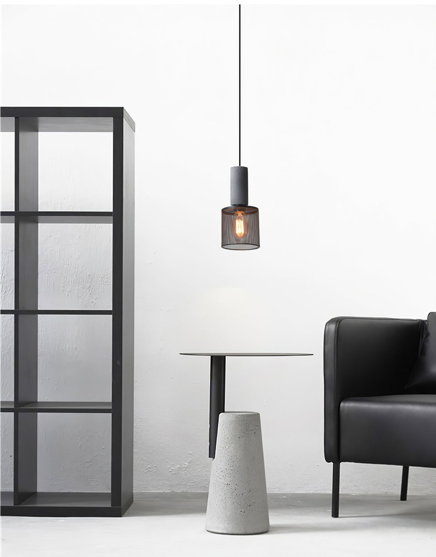 Cement Mesh Pendant Light