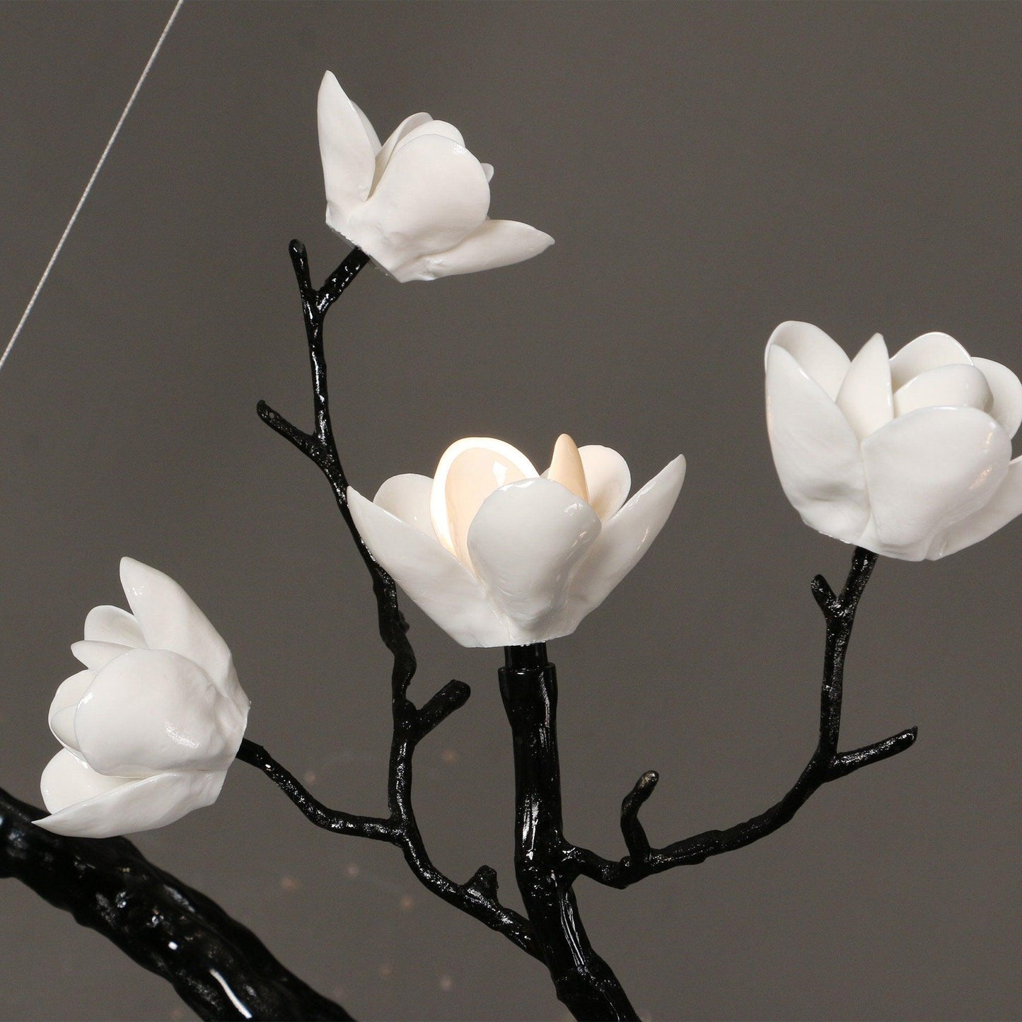 Ceramic Flower Chandelier