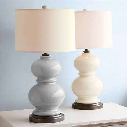 Ceramic Gourd Table Lamp