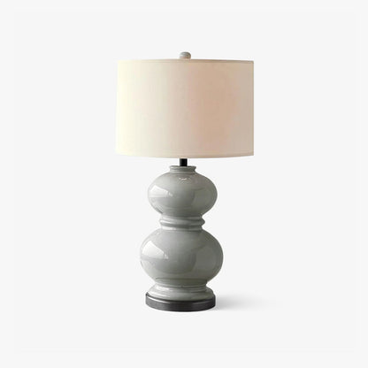 Ceramic Gourd Table Lamp