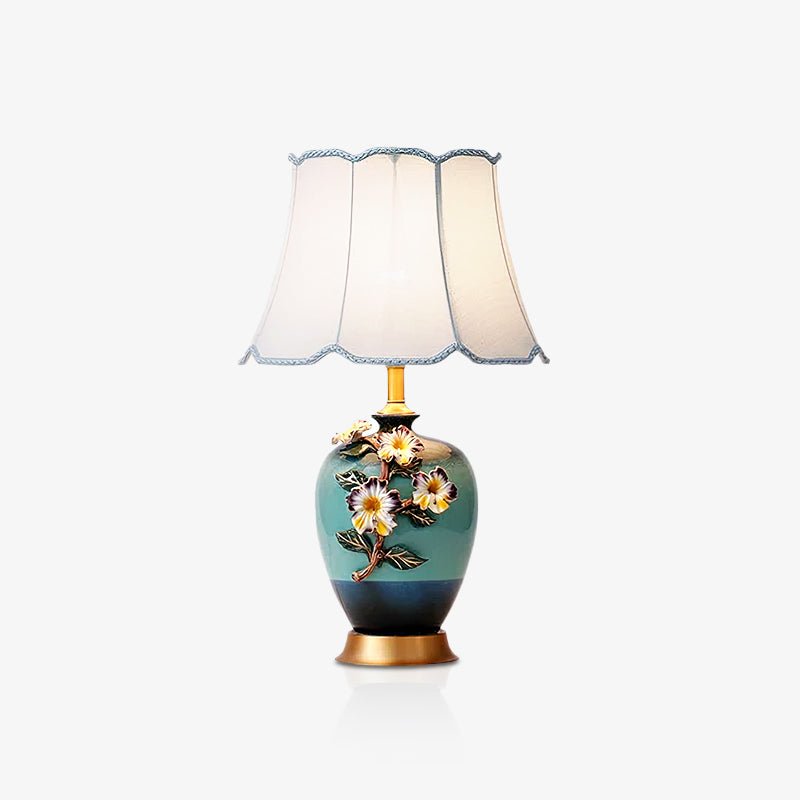 Ceramic Pattern Table Lamp