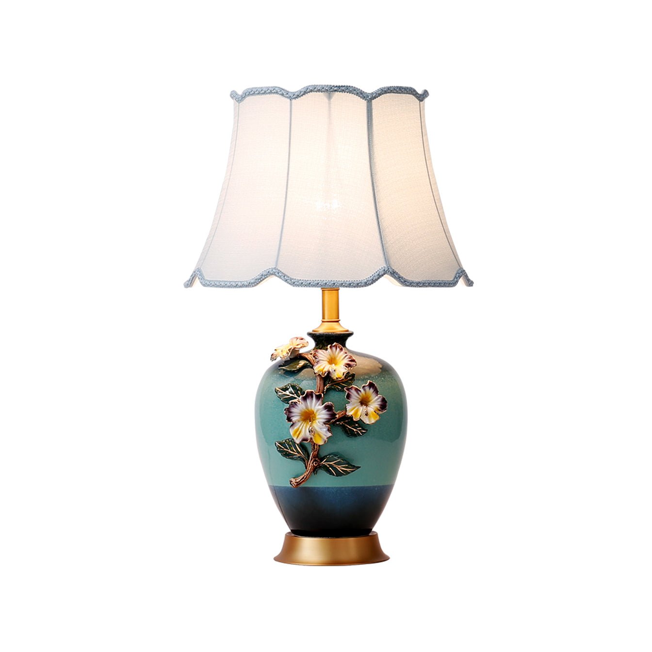 Ceramic Pattern Table Lamp