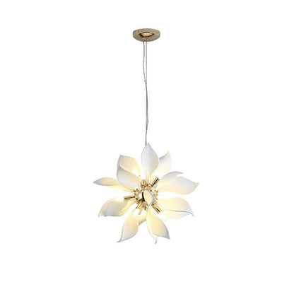 Ceramic Petals Blooming Chandelier