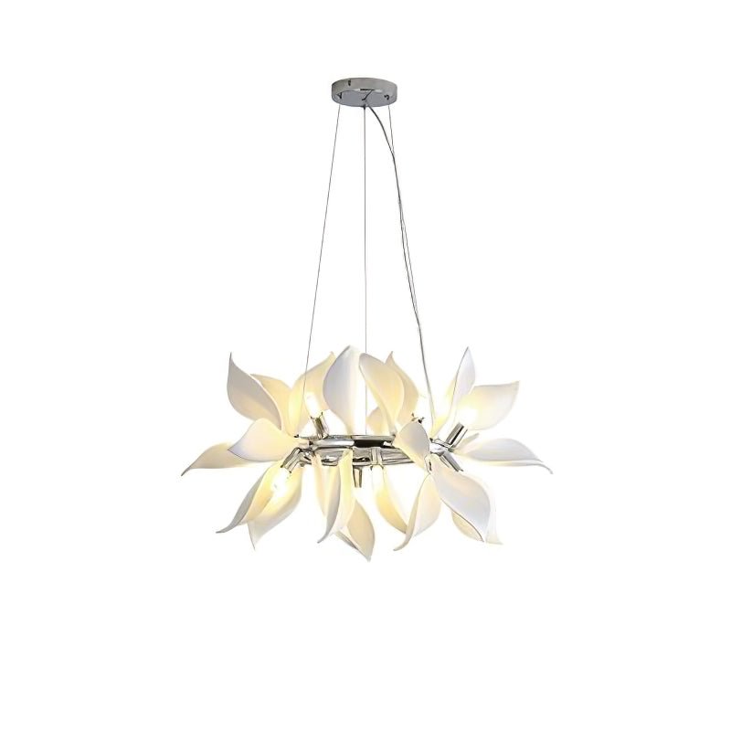 Ceramic Petals Blooming Chandelier