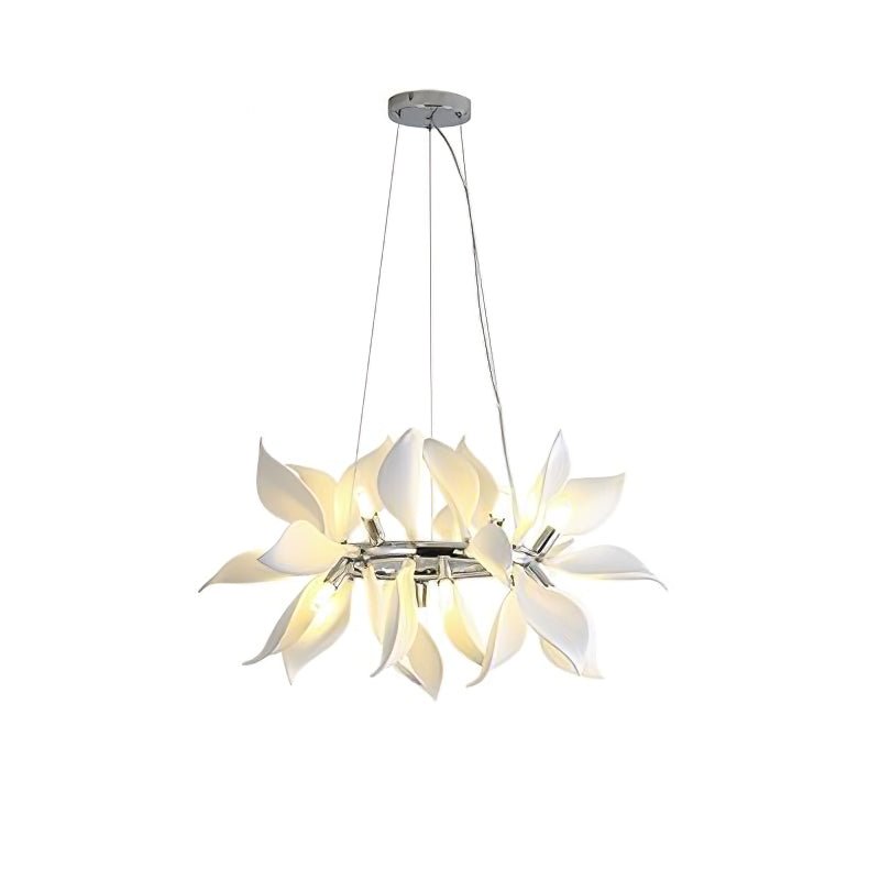 Ceramic Petals Blooming Chandelier