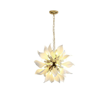 Ceramic Petals Blooming Chandelier