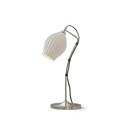 Ceramic Ribbed Table Lamp