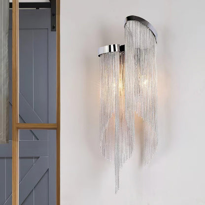 Chain Tassel Wall Lamp