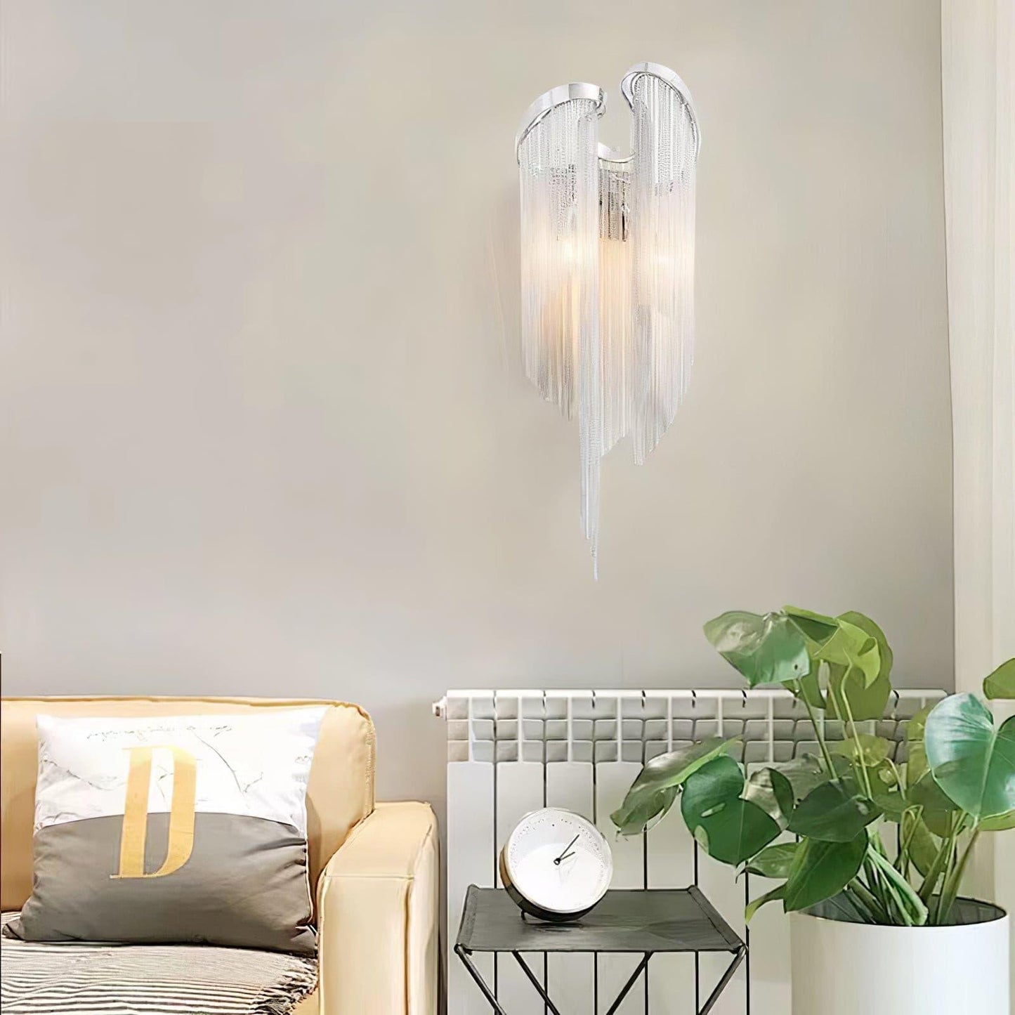 Chain Tassel Wall Lamp