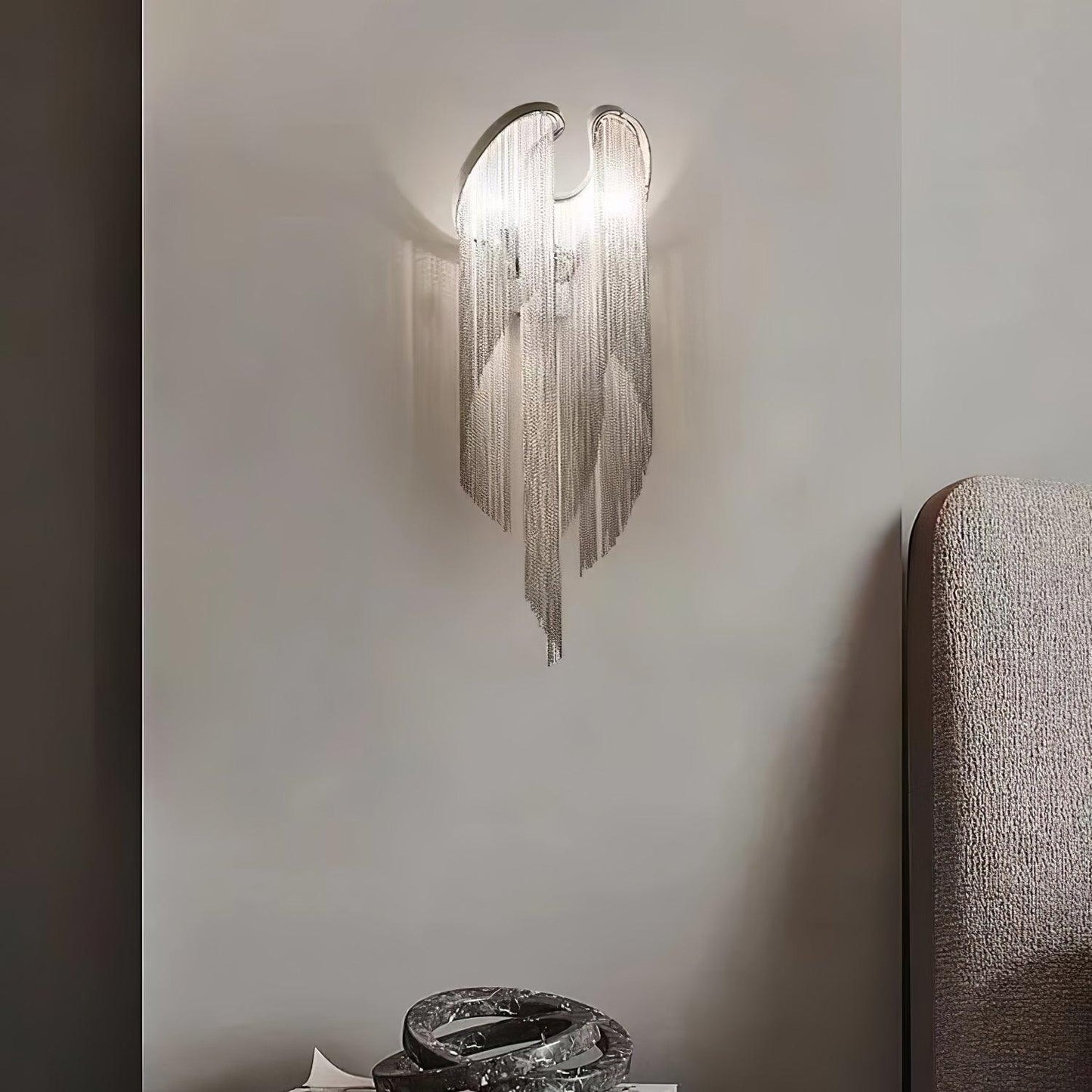 Chain Tassel Wall Lamp