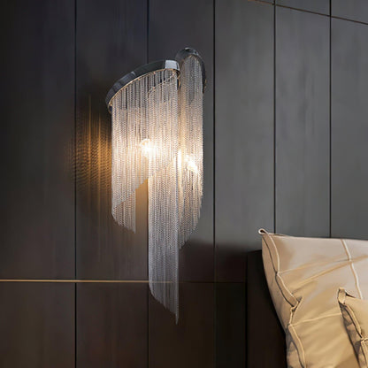 Chain Tassel Wall Lamp