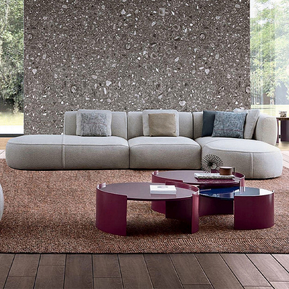 Curved Chaise Lounge Modular Sofa