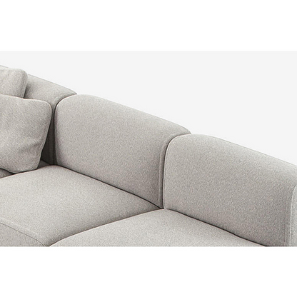 Curved Chaise Lounge Modular Sofa