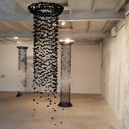 Charcoal Chandeliers