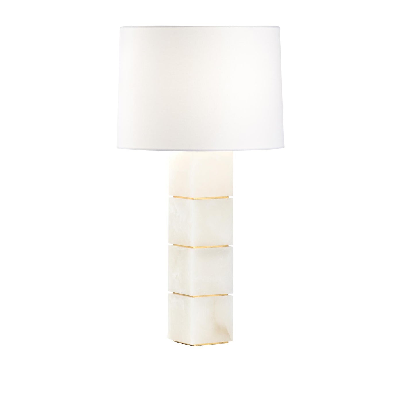 Chelsea House Elizabeth Wicker Stacked Alabaster 31 Inch Table Lamp Cp770707