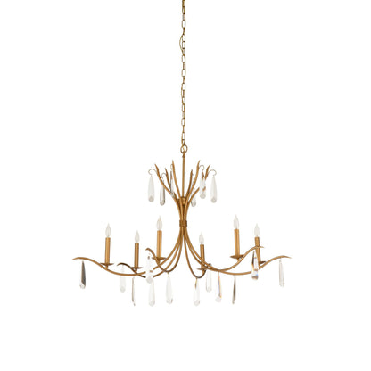 Chelsea House Chelsea Housegeneral Giulia 48 Inch 6 Light Chandelier Cp770517