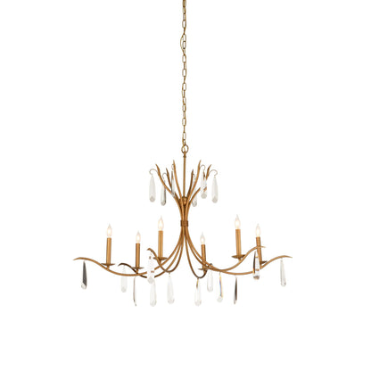 Chelsea House Chelsea Housegeneral Giulia 48 Inch 6 Light Chandelier Cp770517