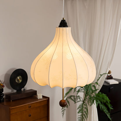 Chestnut Fabric Pendant Light