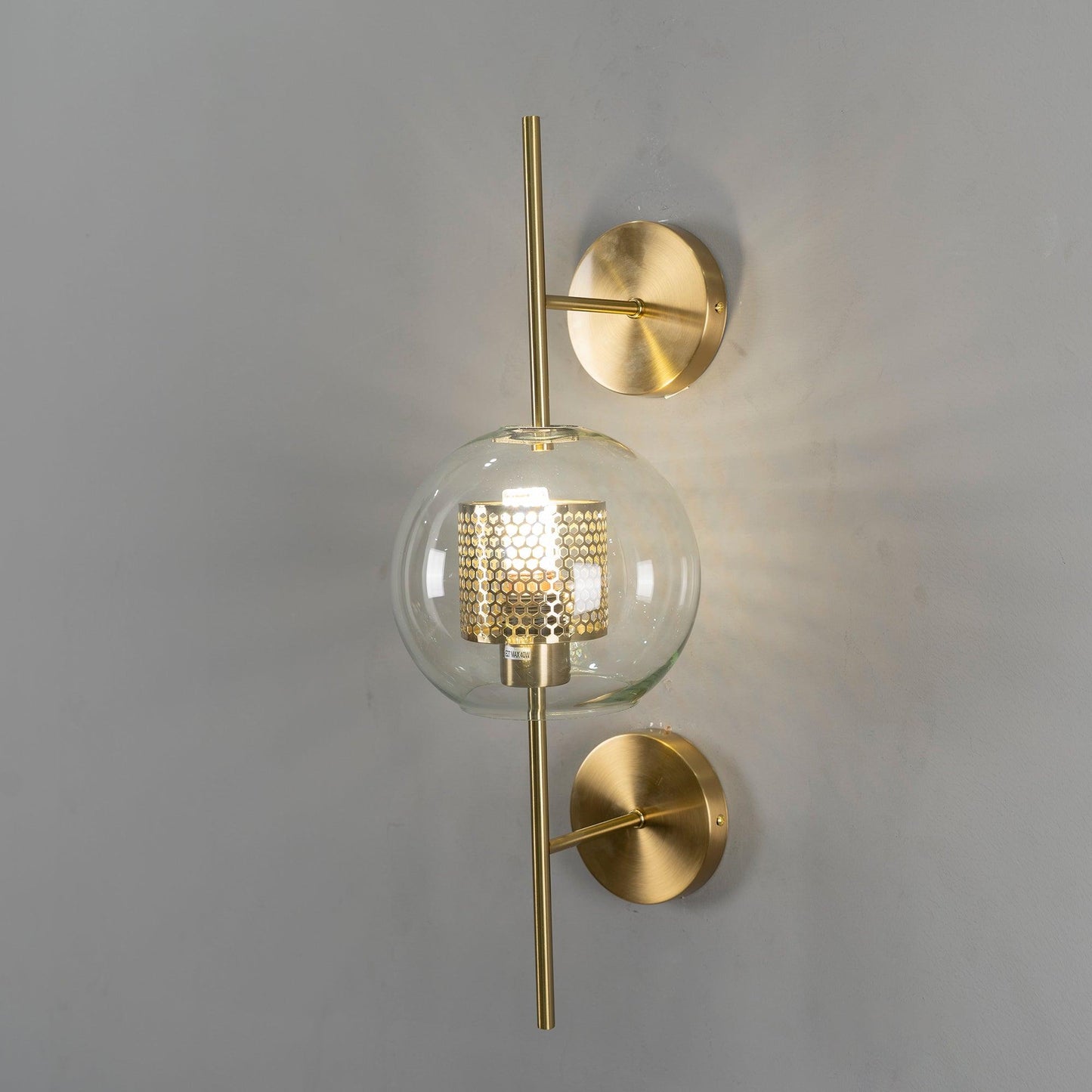 Chiswick Glass Wall Light