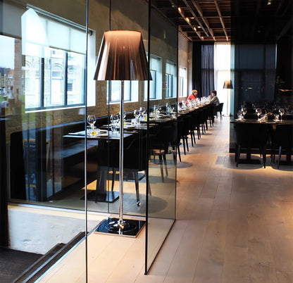 Chrome Prism Floor Lamp