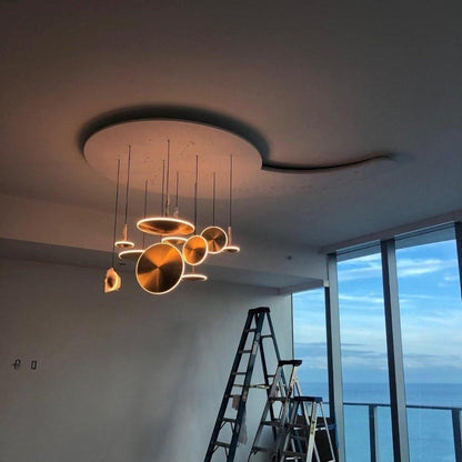 Chrona Dish Pendant Light