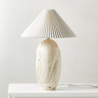 Cirra Travertine Table Lamp