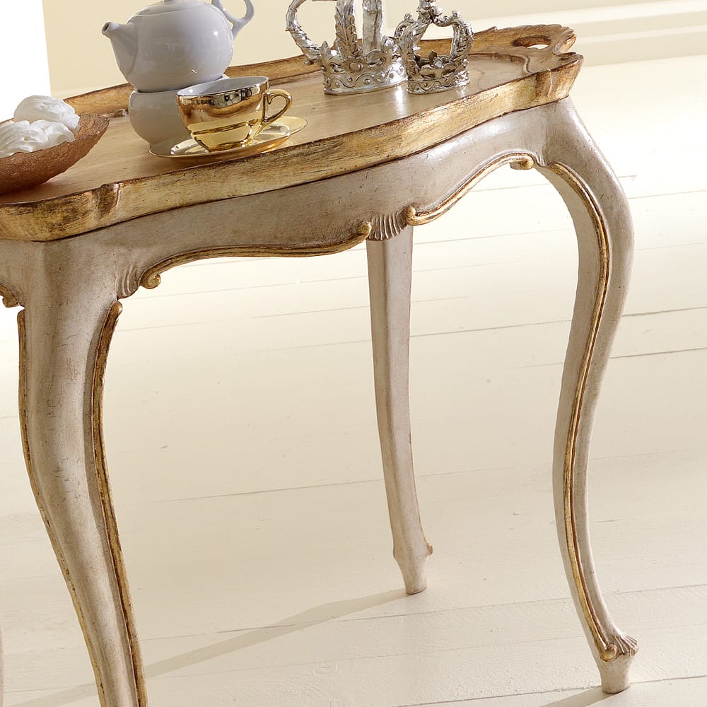 Classic Designer Italian Unique Tray Style Side Table