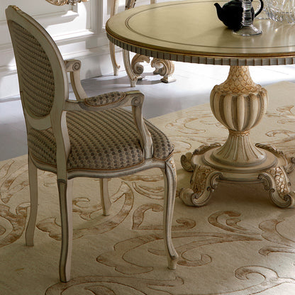 Classic Italian Designer Rococo Inspired Dining Set