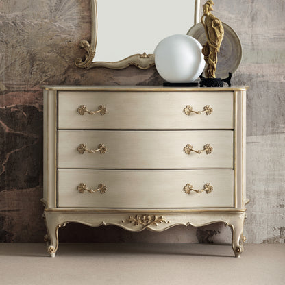 Classic Style 3 Drawer Chest