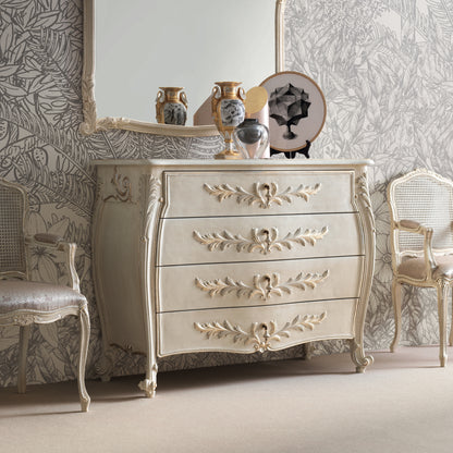 Classic Style Bombe Chest Of Drawers