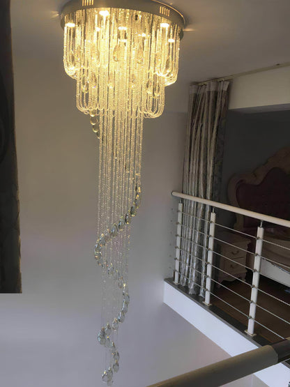 Classic Symphony Spiral Chandelier