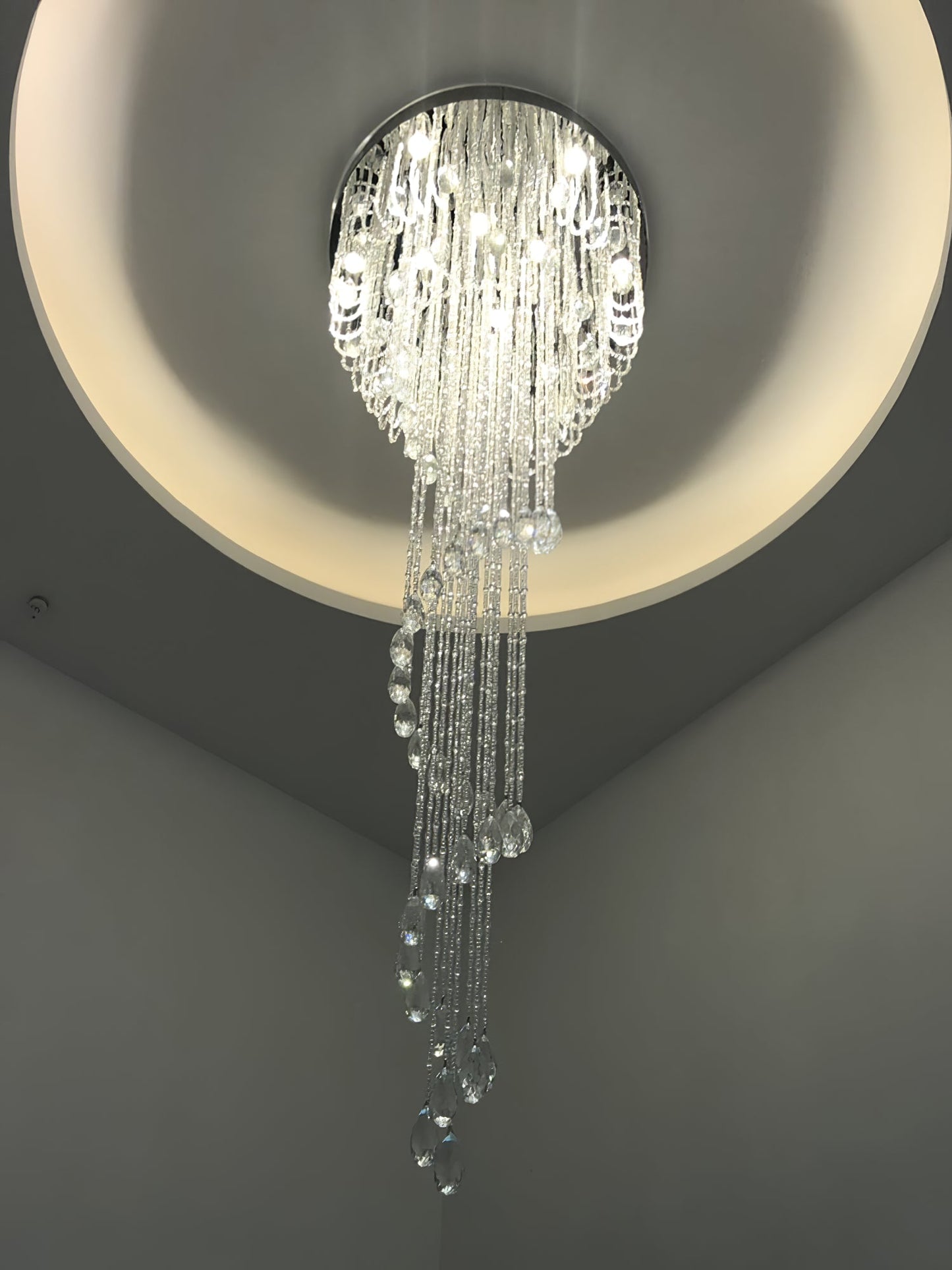 Classic Symphony Spiral Chandelier