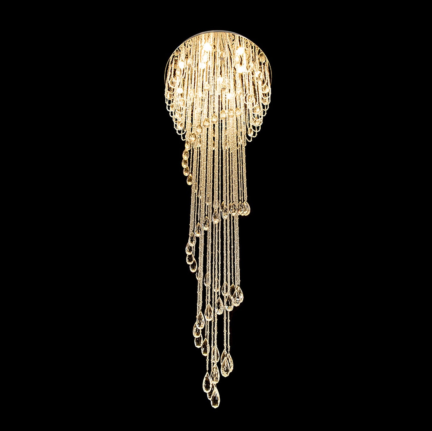 Classic Symphony Spiral Chandelier