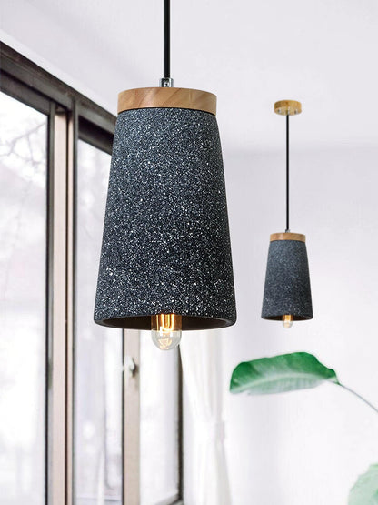 Coburg Wood Cement Pendant Light