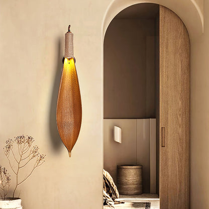 Cocoa Leaf Wall Sconce