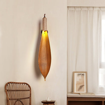 Cocoa Leaf Wall Sconce