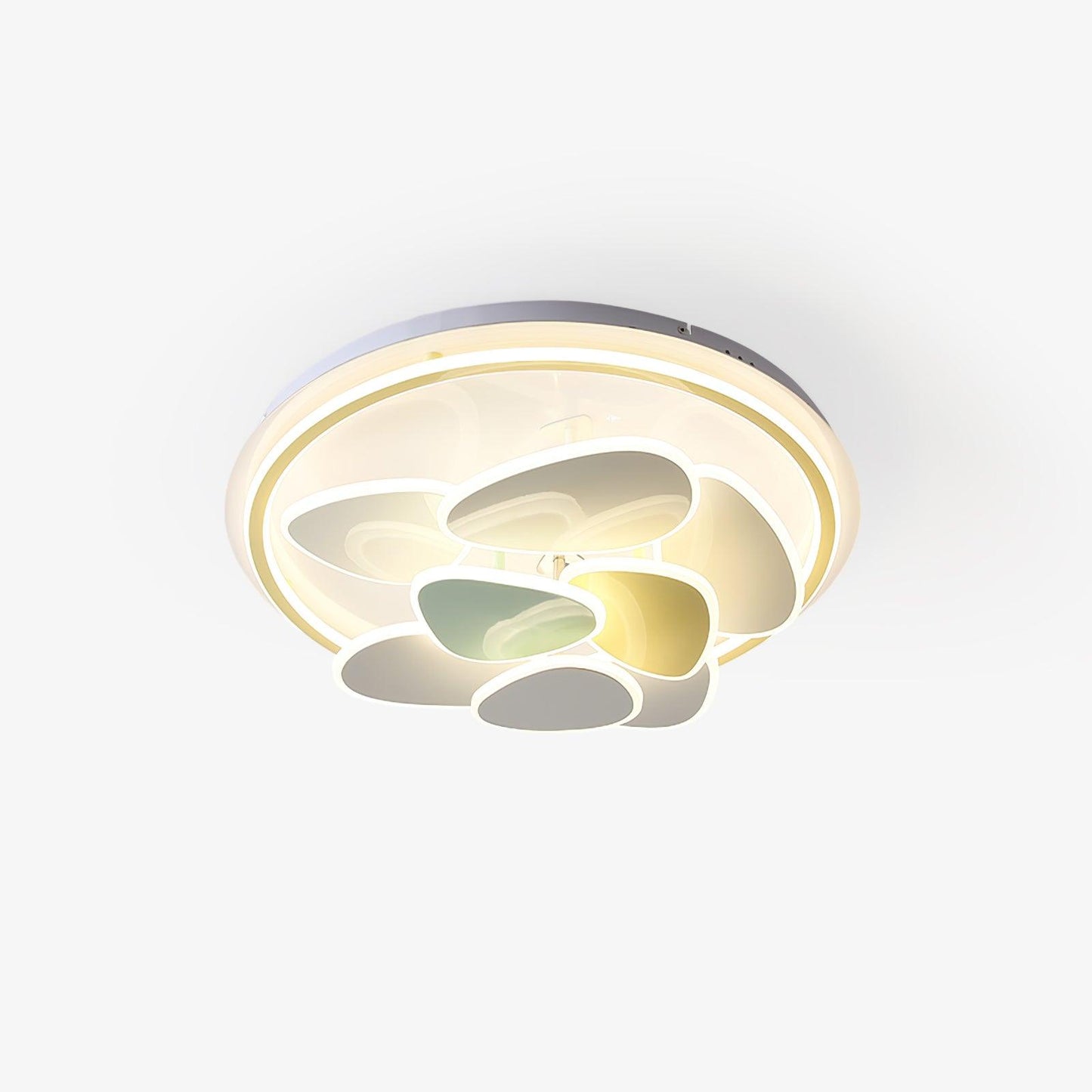 Colorful Cloud Round Ceiling Lamp