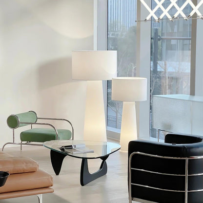 Column Fabric Floor Lamp