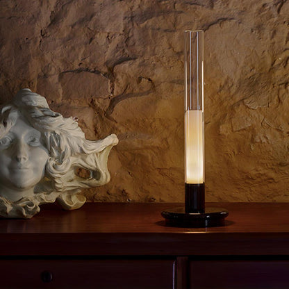 Column Built-in Battery Table Lamp