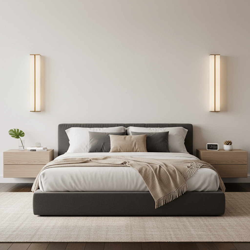 Columnar Fabric Sconce